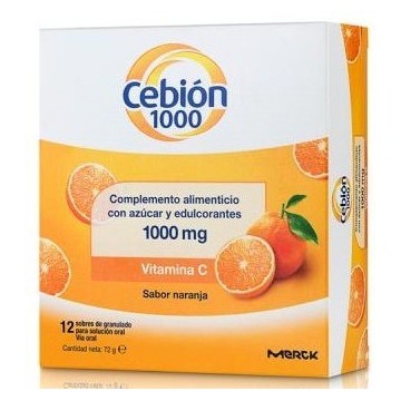 Cebión 1000 mg 12 Sobres