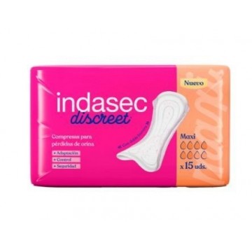 Indasec Discreet Maxi 15uds