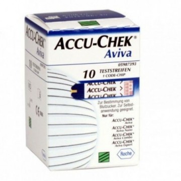 Accu-chek Aviva 10 Tiras