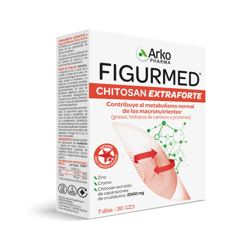 Arkopharma Figurmed Chitosán Extra Forte 30 capsulas